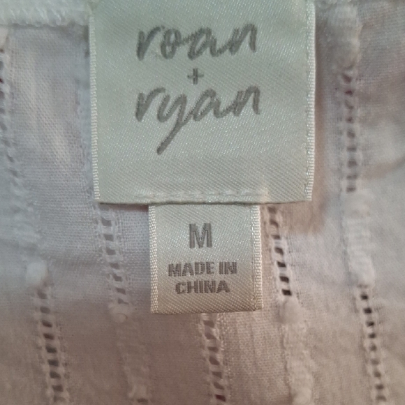 Evereve Beautiful White Women's Top Sz M - Picture 10 of 12